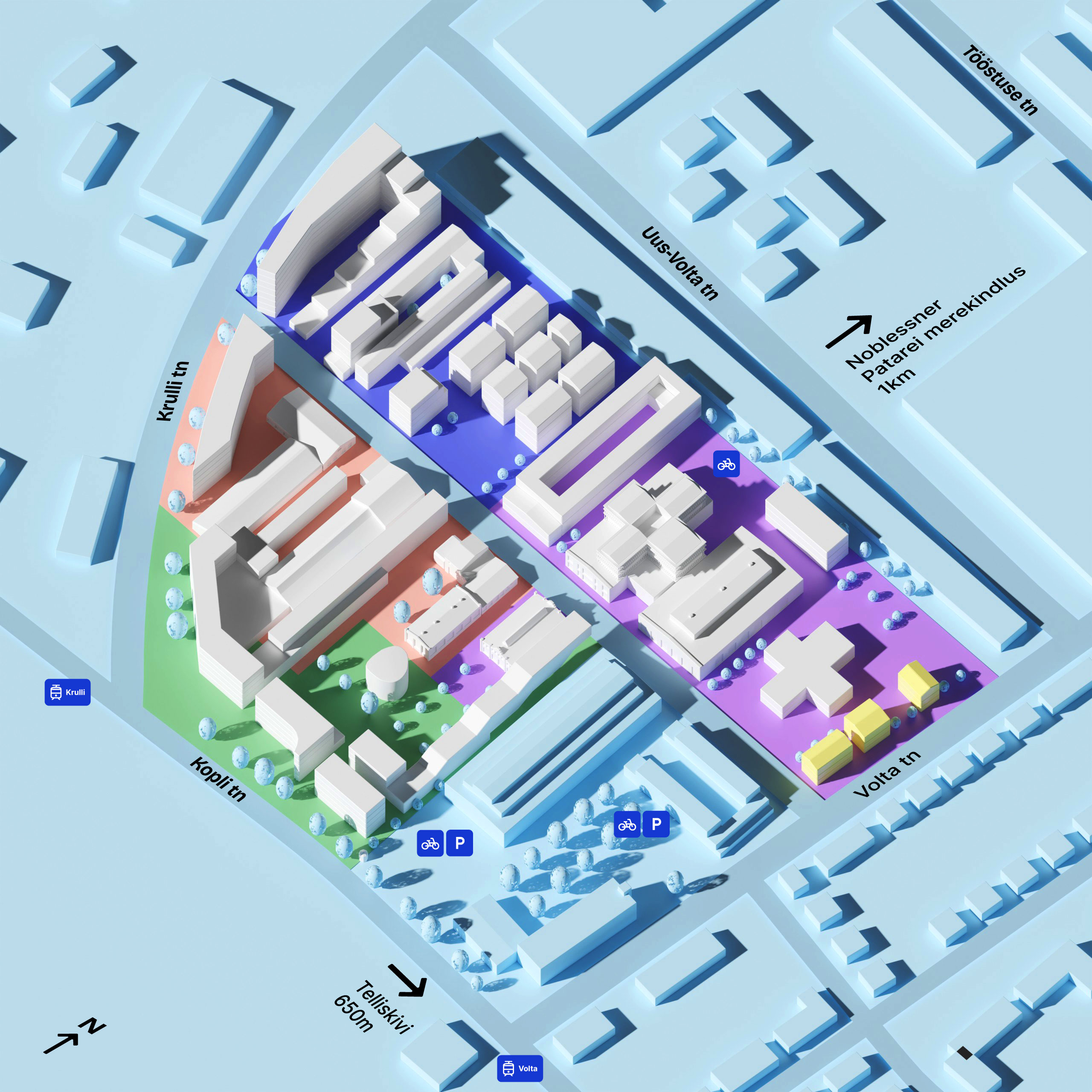 Map of Krulli block